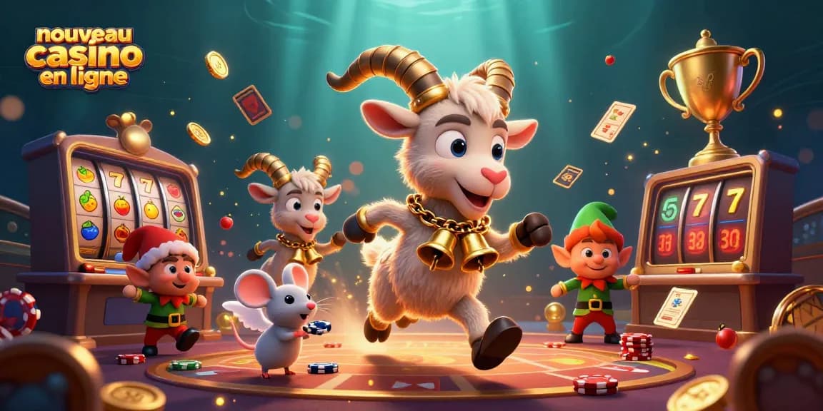 Découverte d'un nouveau casino en ligne avec un Krampus en 3D et des éléments festifs