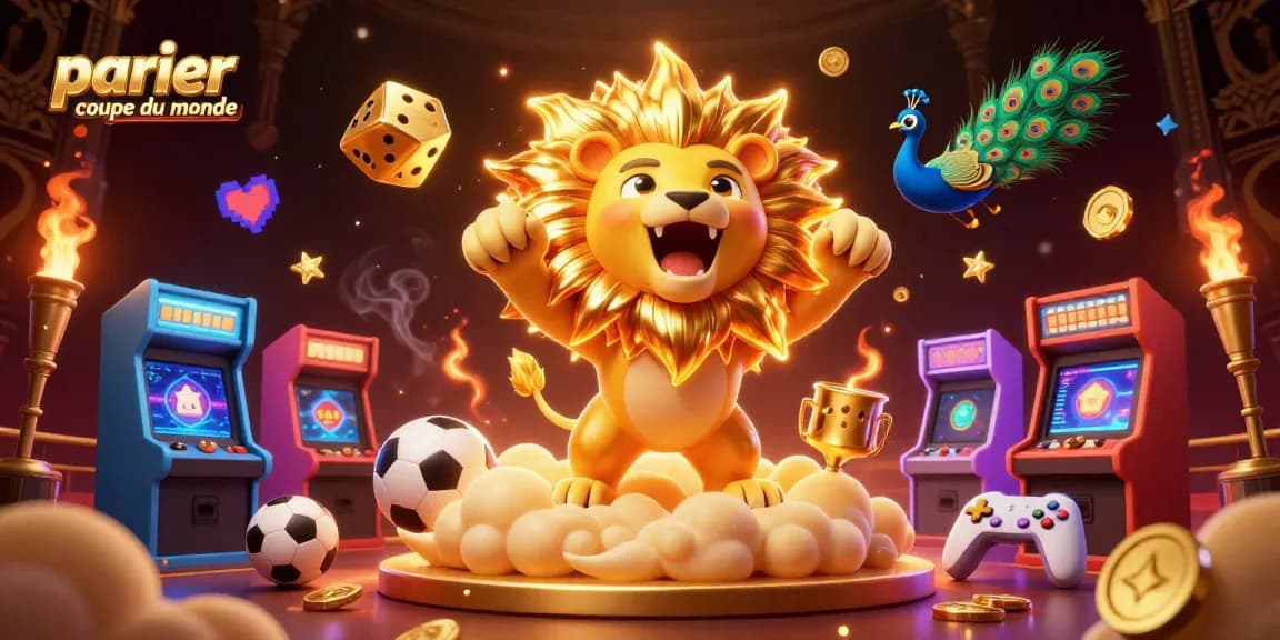 Pariez sur la Coupe du Monde 2026 avec des cotes scintillantes et des jeux captivants.