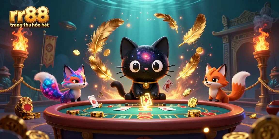 Engage in thrilling gameplay at rr88 trang chủ chính thức with unique characters in a vibrant casino setting.