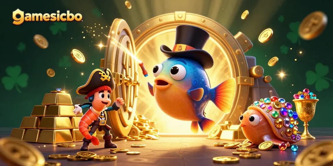 Enhance your gamesicbo experience with vibrant underwater treasure and playful characters.