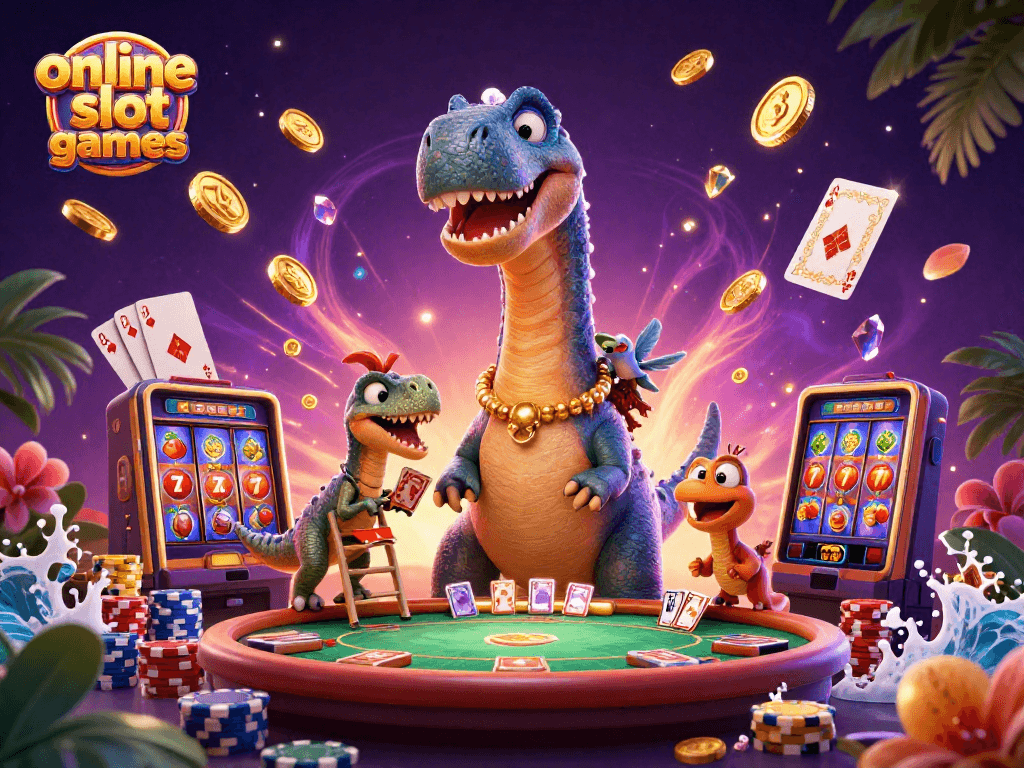 Experience thrilling online slot games with fun characters, vibrant graphics, and impressive visuals.