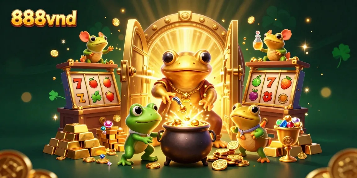 Experience the magic of 888vnd with a golden salamander alchemist at work!