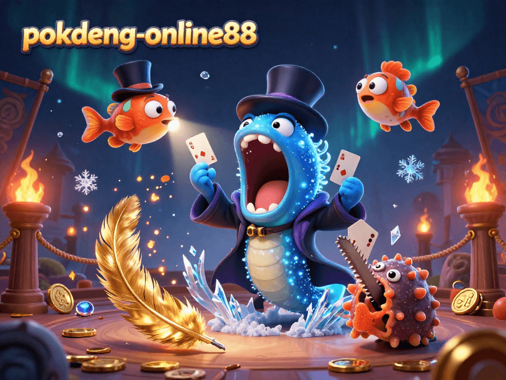 Engage in thrilling Pok Deng action with magical eel and anglerfish at pokdeng-online88