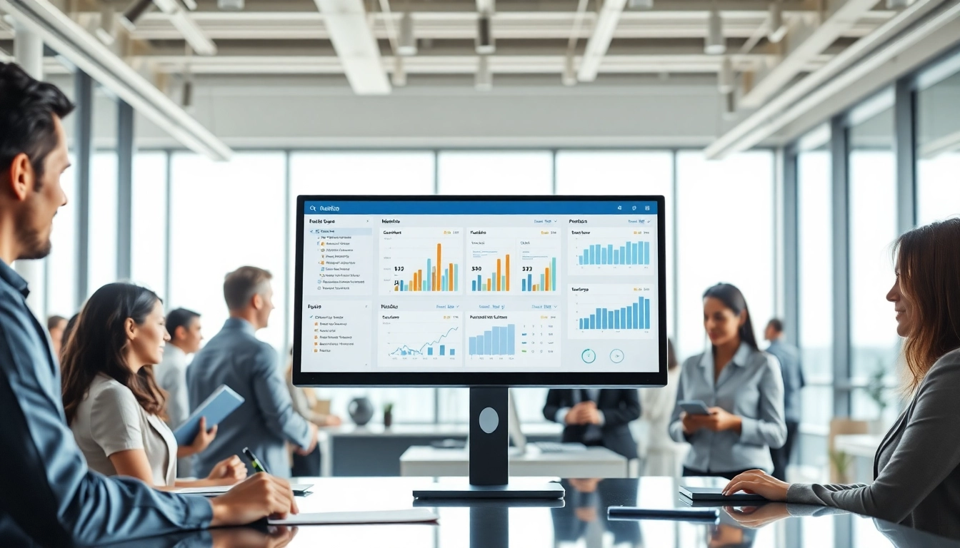 Showcase of queue detection software on a monitor in a modern office, illustrating its user-friendly interface.