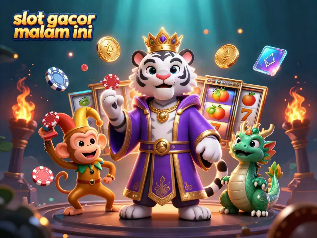 Menangkan jackpot slot gacor malam ini dengan simbol slot cerah dan karakter ajaib di kasino virtual.
