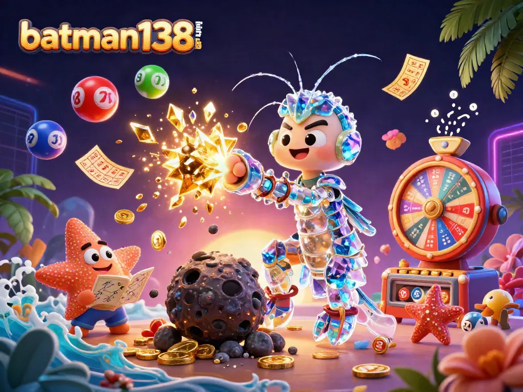 Play and win with the batman138 link, showcasing a vibrant 3D gambling adventure packed with action and prizes.