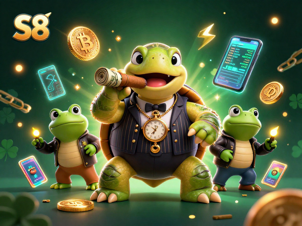S8 offers immersive live casino and gaming experiences featuring cartoon characters in lively casino environments.