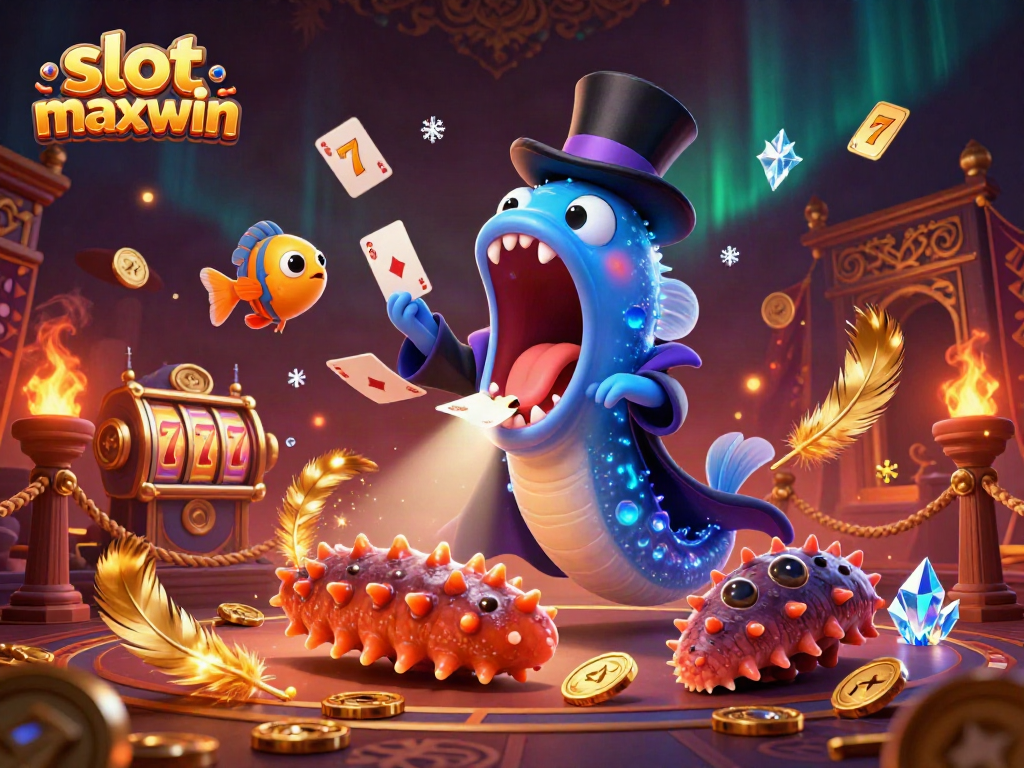 Menangkan slot maxwin dengan ilustrasi 3D kreatif yang penuh dengan hiasan berkilauan.
