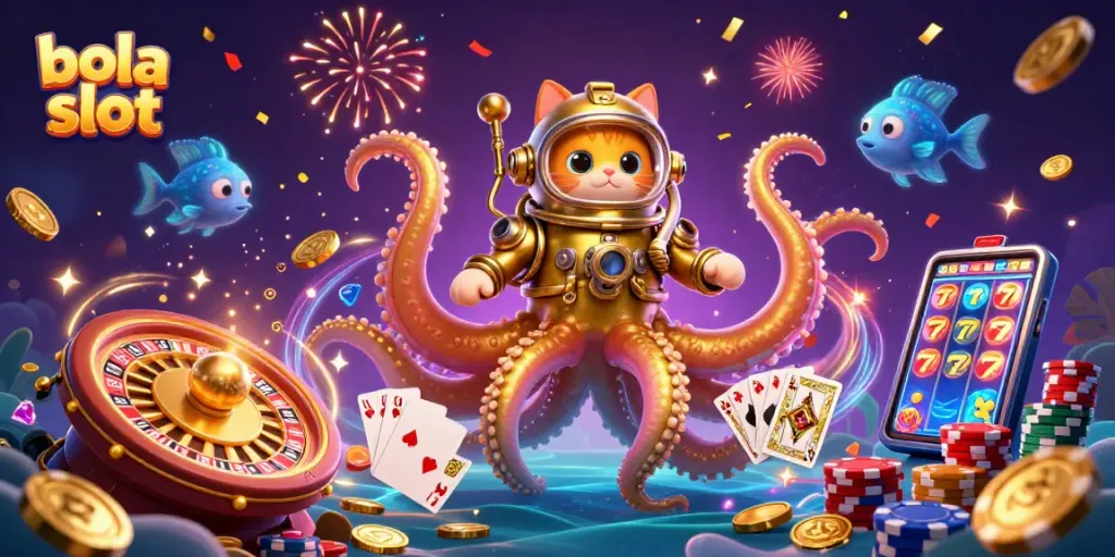 Bowl slot engages players in this vibrant 3D illustration. Experience the thrill of jackpots with golden coins and exciting game elements.