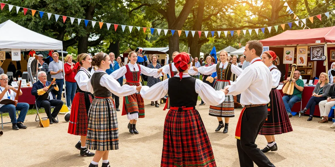 Breton festival celebrating culture with we88 PGSLOT-themed activities and lively performances
