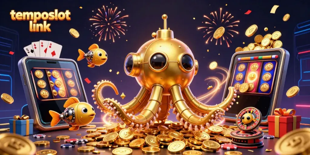 Permainan menarik di temposlot link dengan kraken emas dan slot meriah.