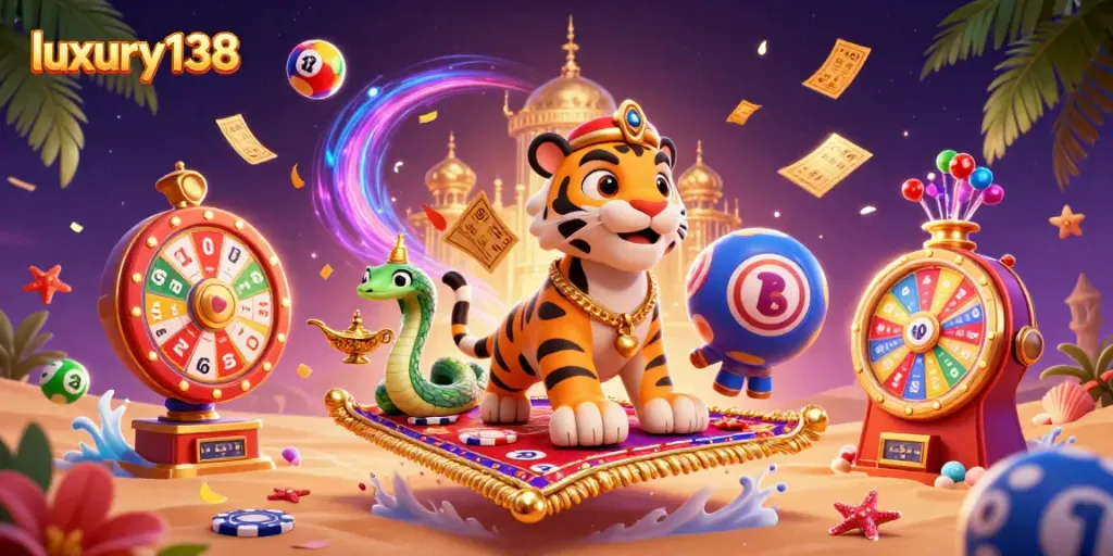 luxury138 menawarkan pengalaman bermain lotere yang menarik dengan bola bernomor berwarna-warni dan mesin lotere interaktif.