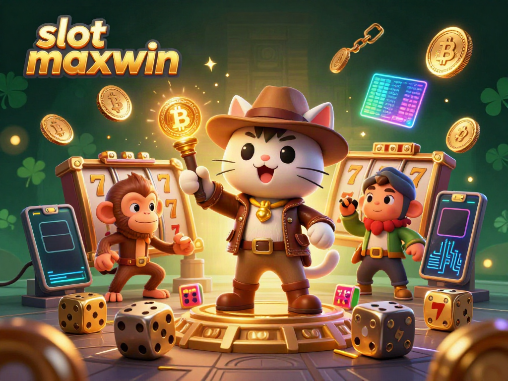 Menggunakan slot maxwin, penjelajah kucing menemukan artefak kasino emas yang berkilau.