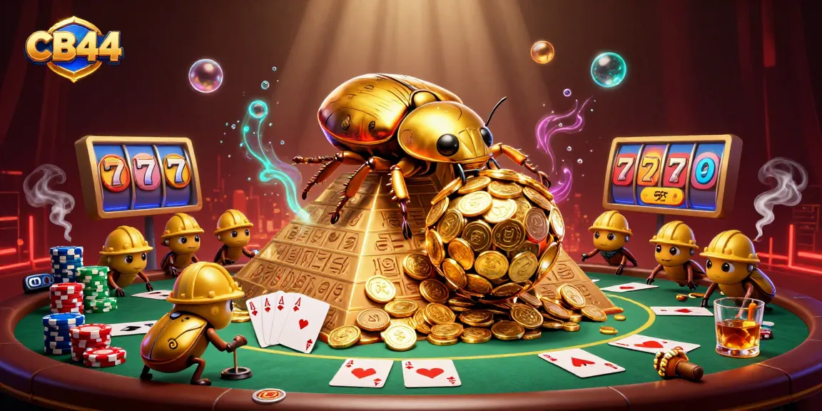 Engage in thrilling gaming adventures at CB44 with dynamic casino elements and festive atmosphere.